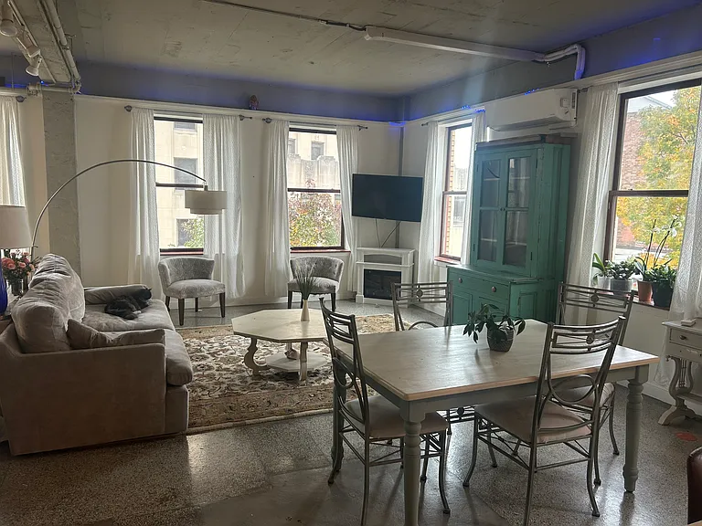 Looking out from kitchen