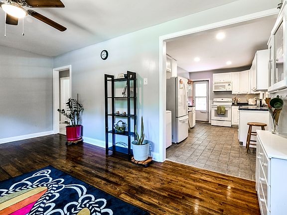 Open bright kitchen