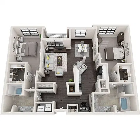 Floor plan Brookhaven Premier