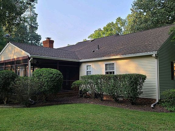 Back of House/Screened Porch