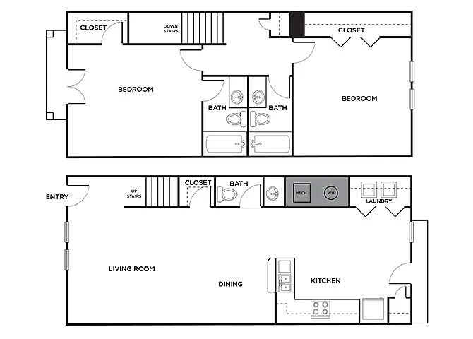 Floor plan B2TH
