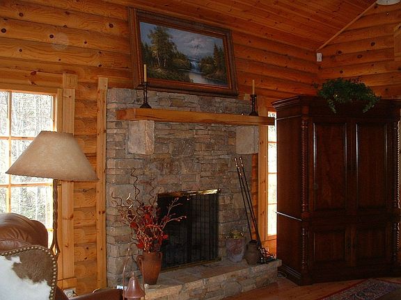 Stone Fireplace