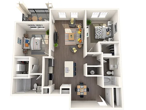 Floor plan The Breland