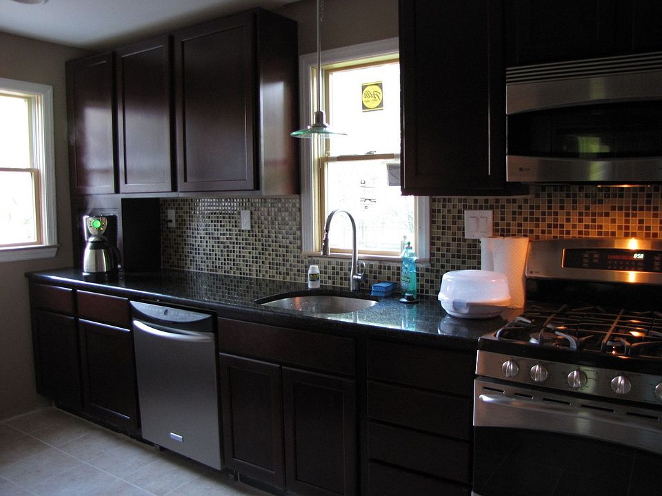 Granite counter, Pella windowsows