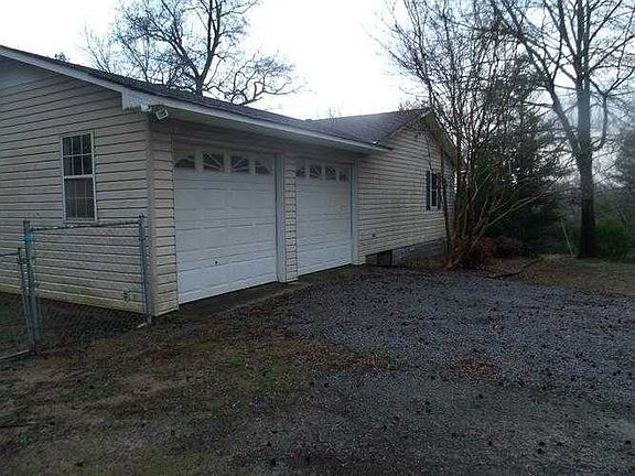 side view 2 car attached garage