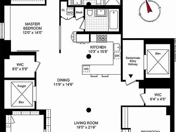 2nd image of 143 W 20th St APT 10S