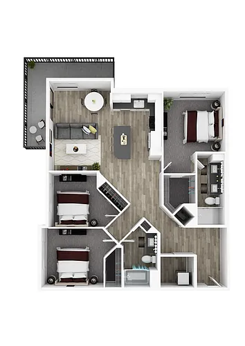 Floor plan C3