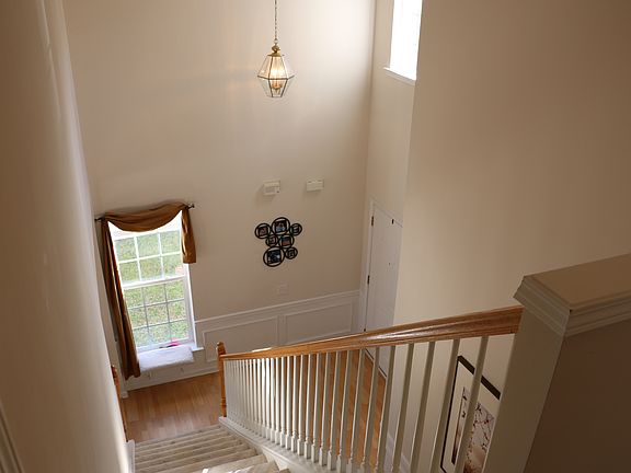 Two story foyer.