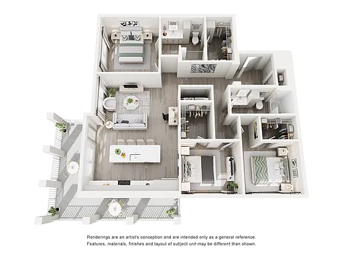 Floor plan Palm Beach