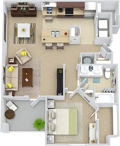 Floor plan Madrid