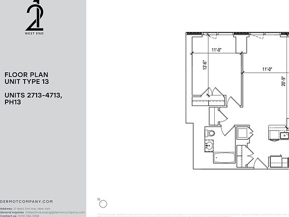 2nd image of 21 W End Ave APT 4213