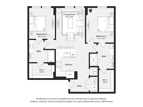 Floor plan B11