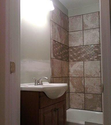 Basement full bath
