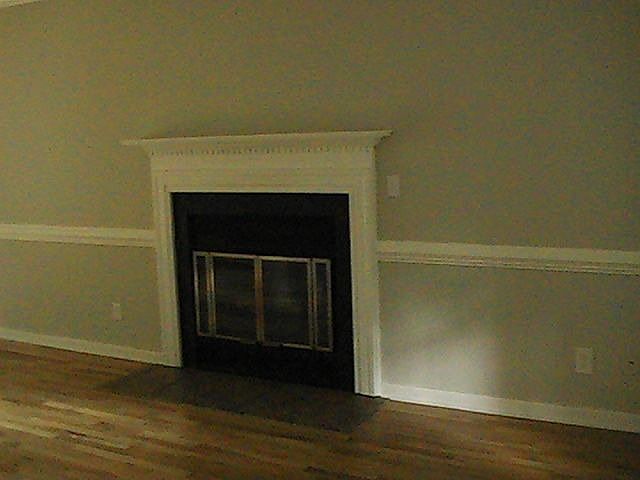 Fireplace with heatolater in greatroom