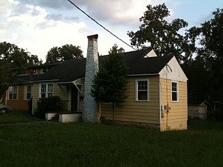 Outside front