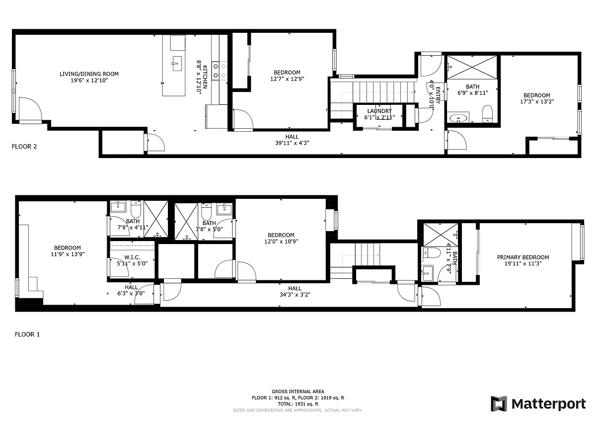 Floor plan 1809 N 18th St