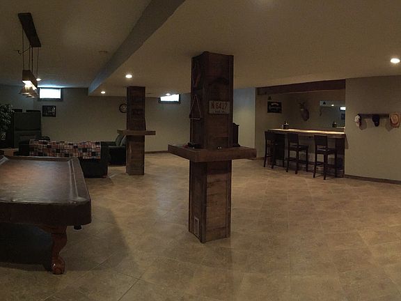 finished lower level
