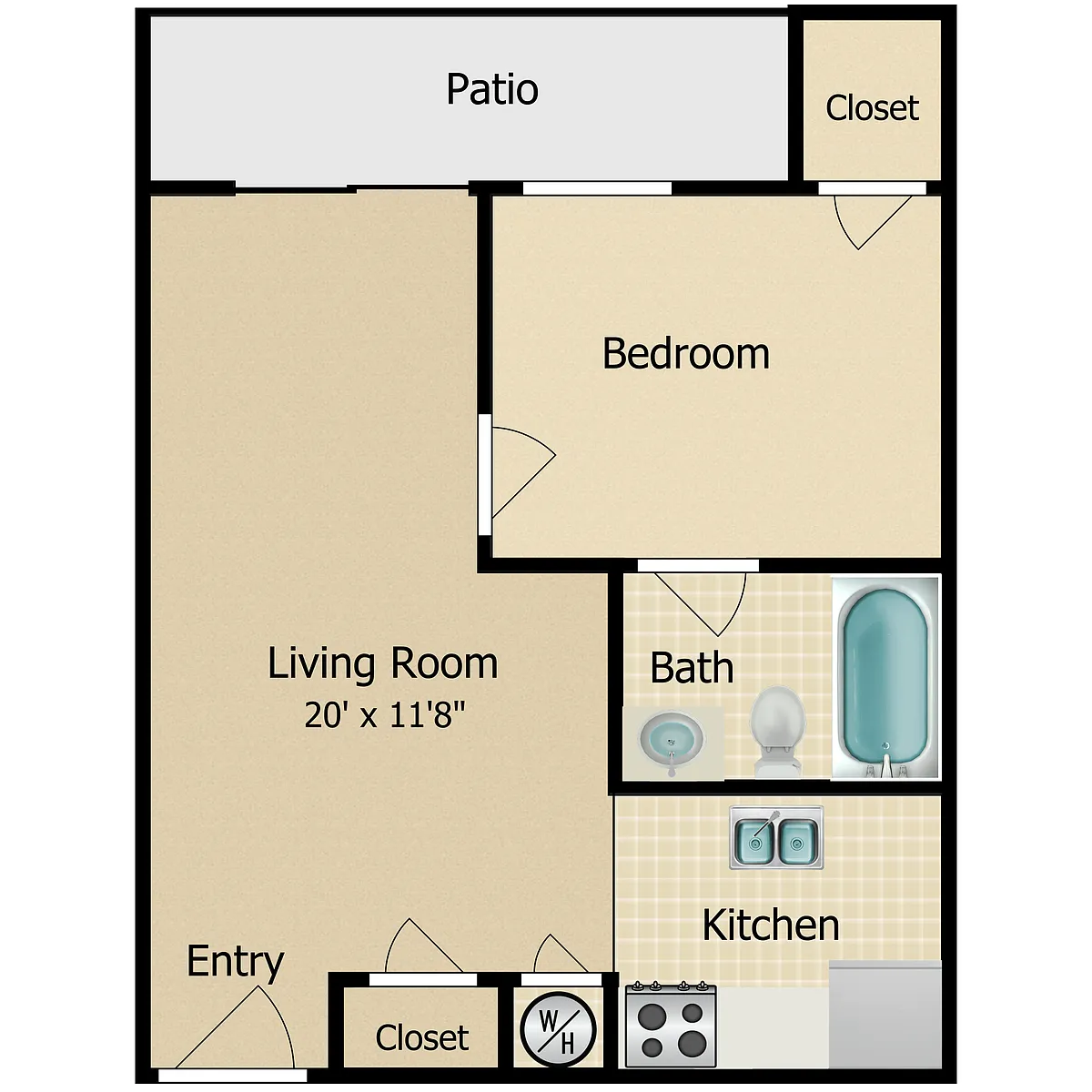 Floor plan Overlook