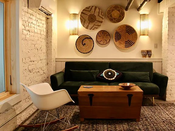 Beautiful and comfortable couch that also makes into a twin bed