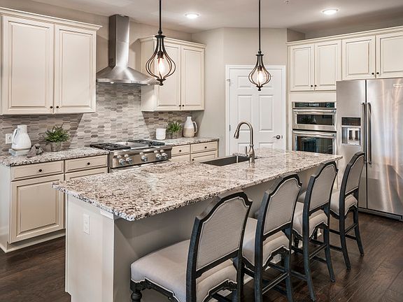 Large center island and chef-inspired storage