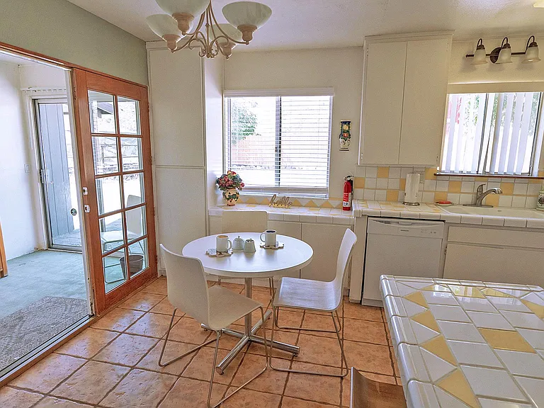 Kitchen and "mud room" that goes to the back of the house