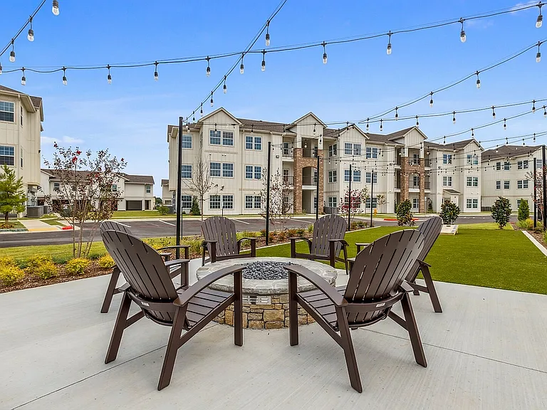 Outdoor Lounge Area and Firepit