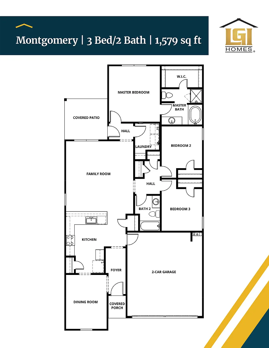 Floor plan Montgomery