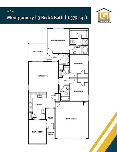 Floor plan Montgomery