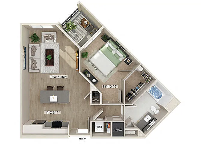 Floor plan A1