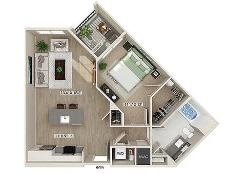 Floor plan A1