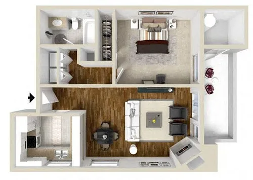 Floor plan Marin