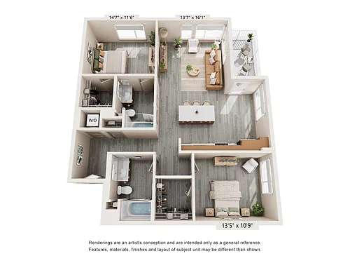 Floor plan B6