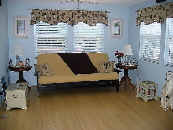 Brand new bamboo floors throughout living areas