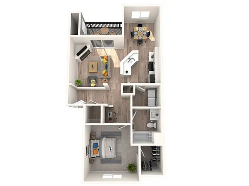 Floor plan THE SAHALEE RENOVATED