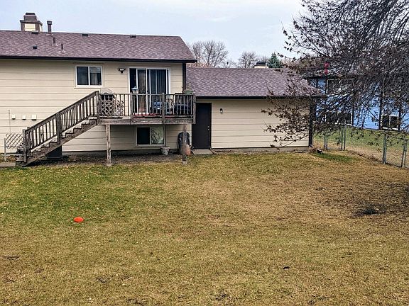 Large fenced back yard