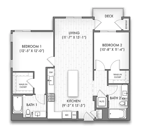 Floor plan B1