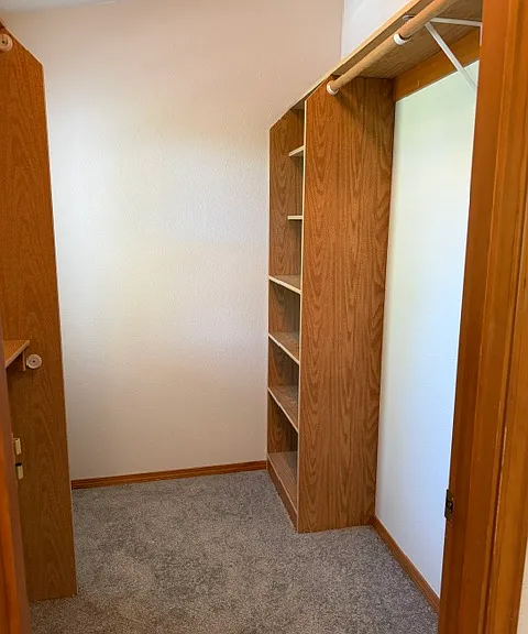 Primary walk in closet