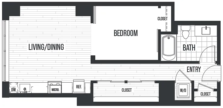 Floor plan Plan 1C