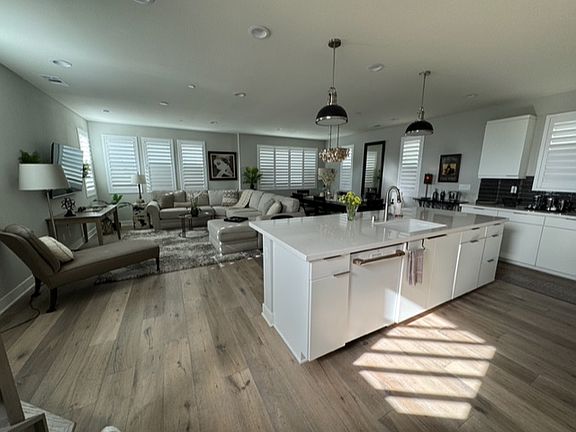 2nd floor Open Kitchen and Living Room