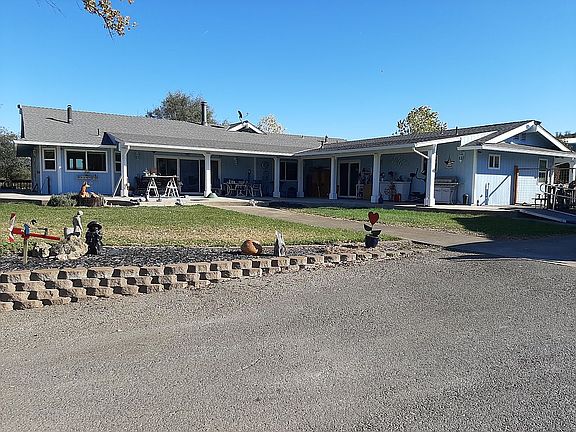 Back yard of main house