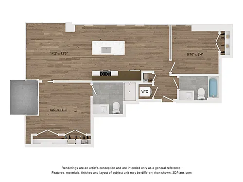 Floor plan C031