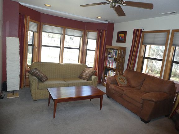 Living Room with Bay Windows