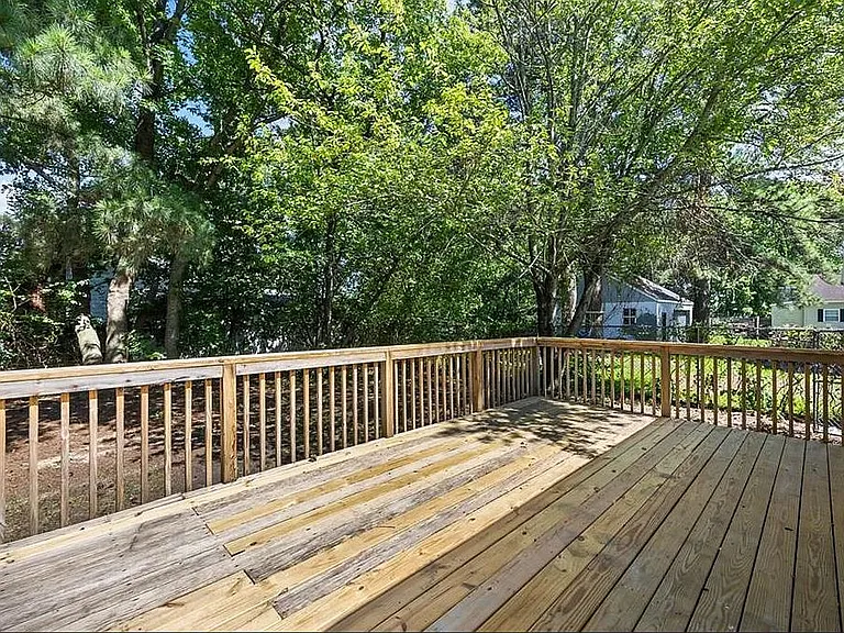 I added a table and chairs to this deck.