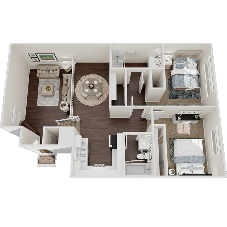 Floor plan Plan B2-TH