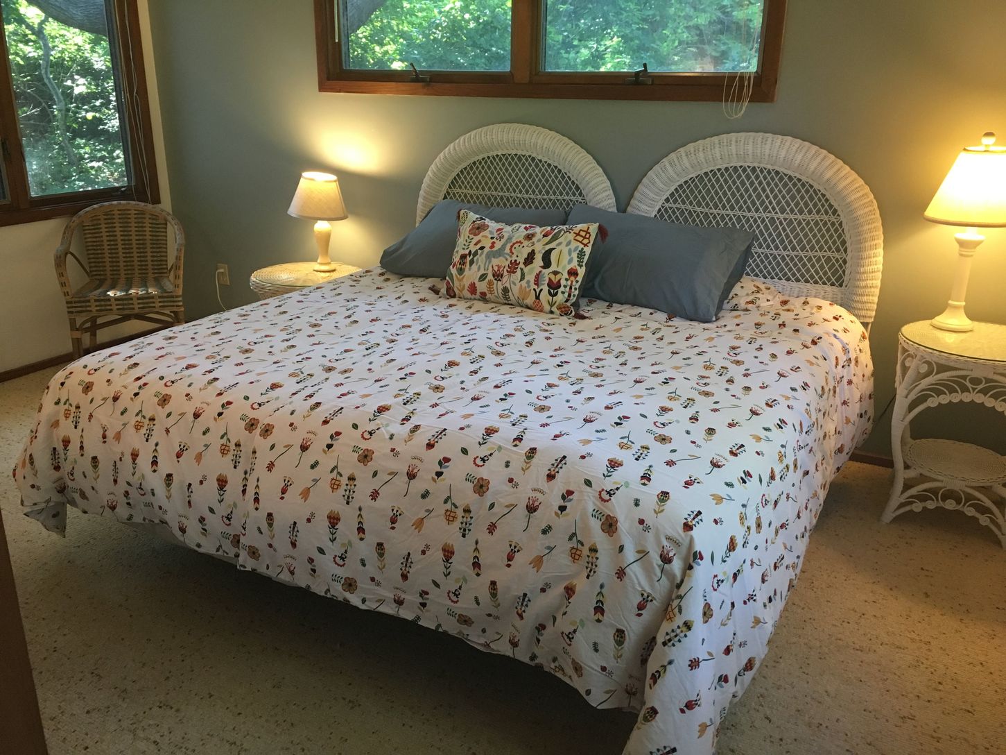 Downstairs Bedroom - Set up as King