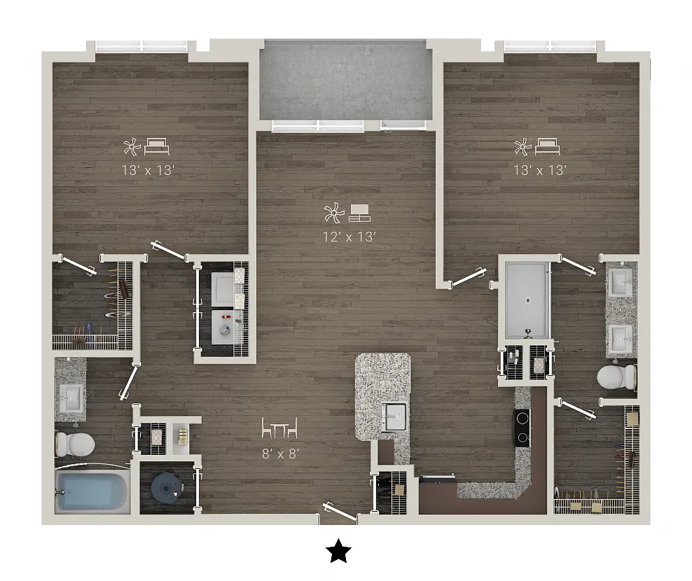 Floor plan Rembrandt