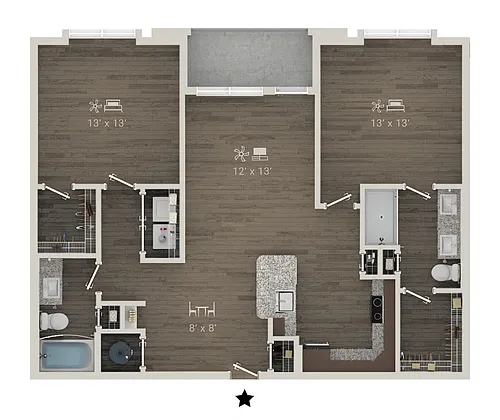 Floor plan Rembrandt