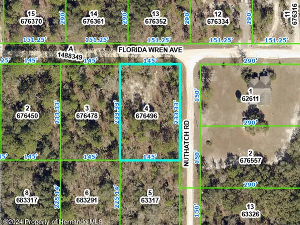 LOT 4 Florida Wren Ave Lot 4, Brooksville, FL 34614