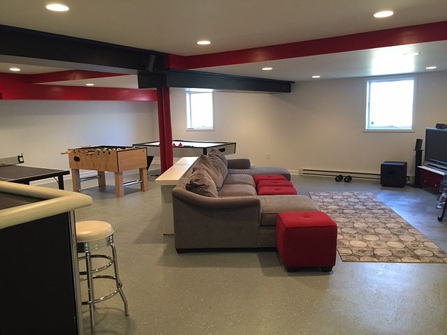 Finished Basement/Game Room