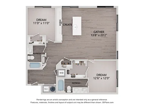 Floor plan F23